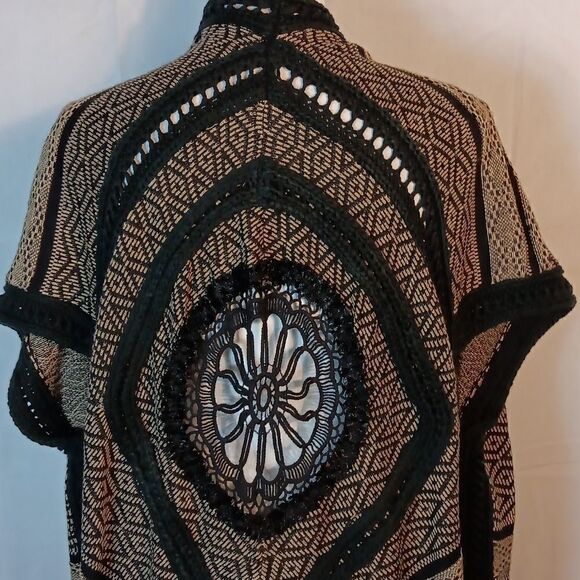 Blu Pepper Open Front Cardigan Sweater - Picture 3 of 6